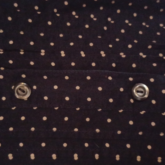 Tommy Hilfiger bleu with white polka dots and short sleeves - Picture 4 of 5